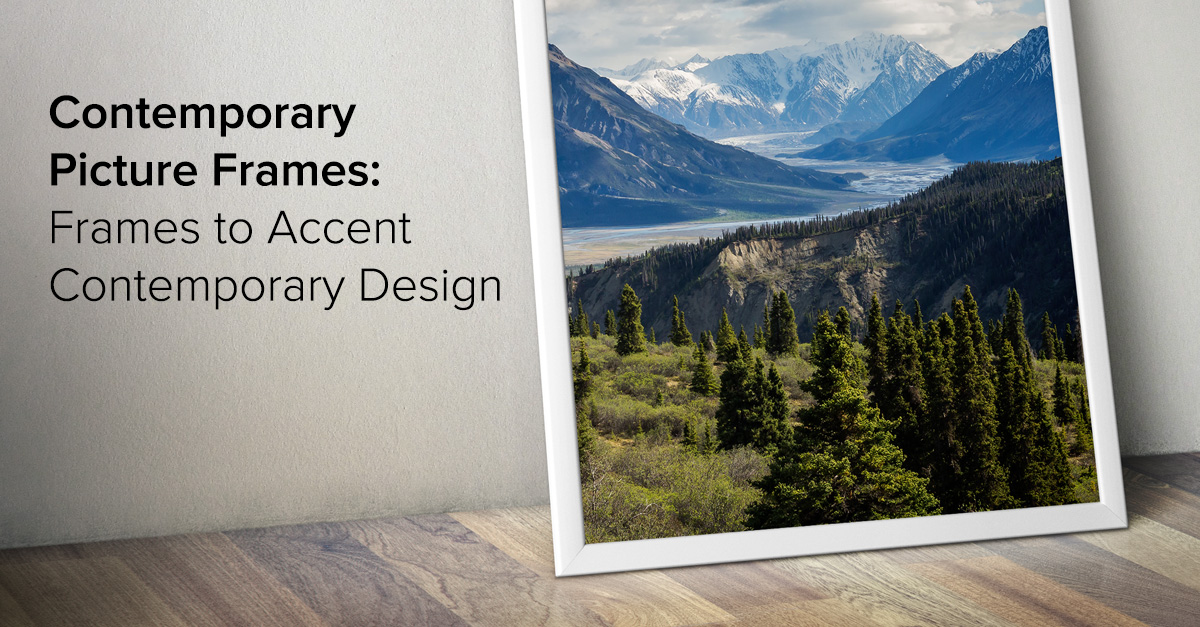 Contemporary Picture Frames: Frames to Accent Contemporary Design