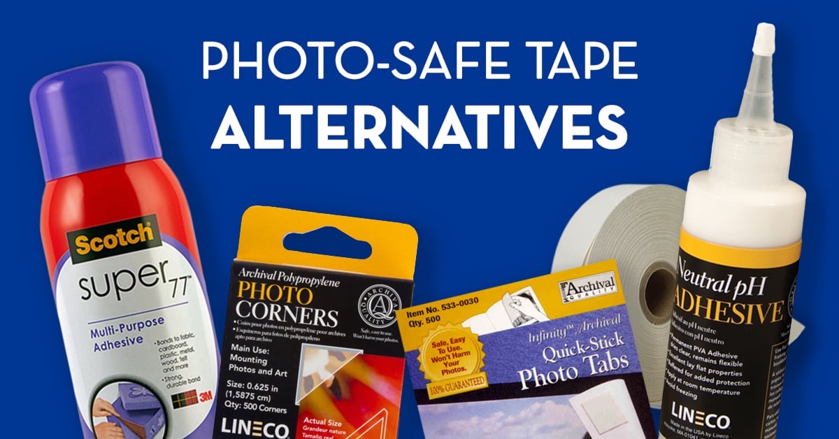 Photo-Safe Tape Alternatives