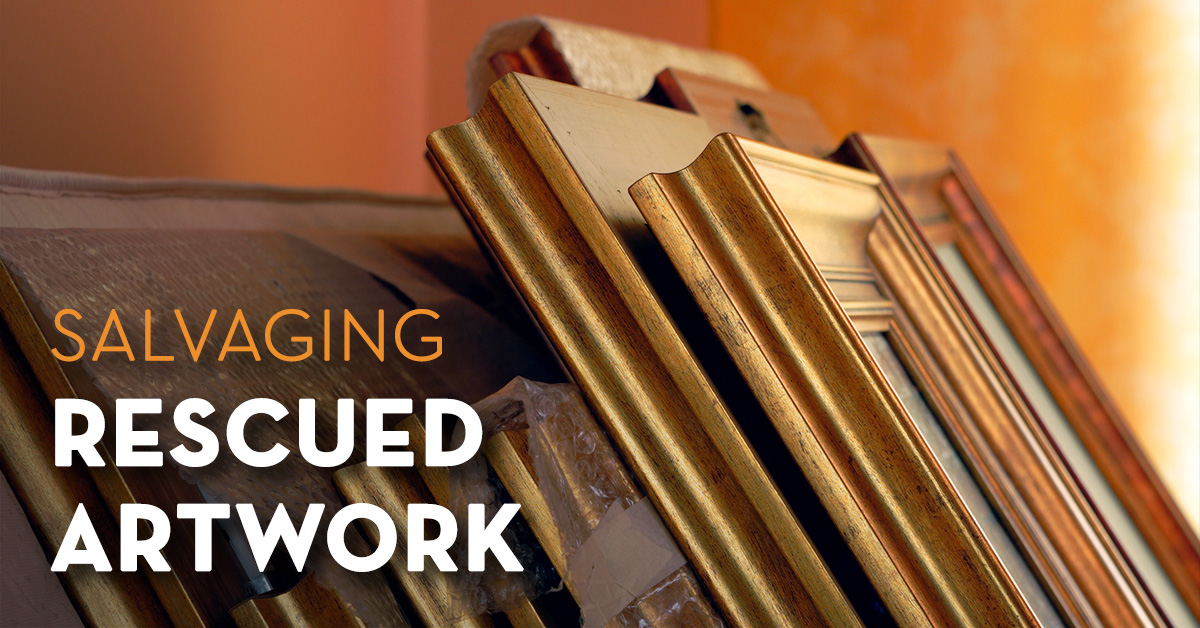 Salvaging Rescued Artwork