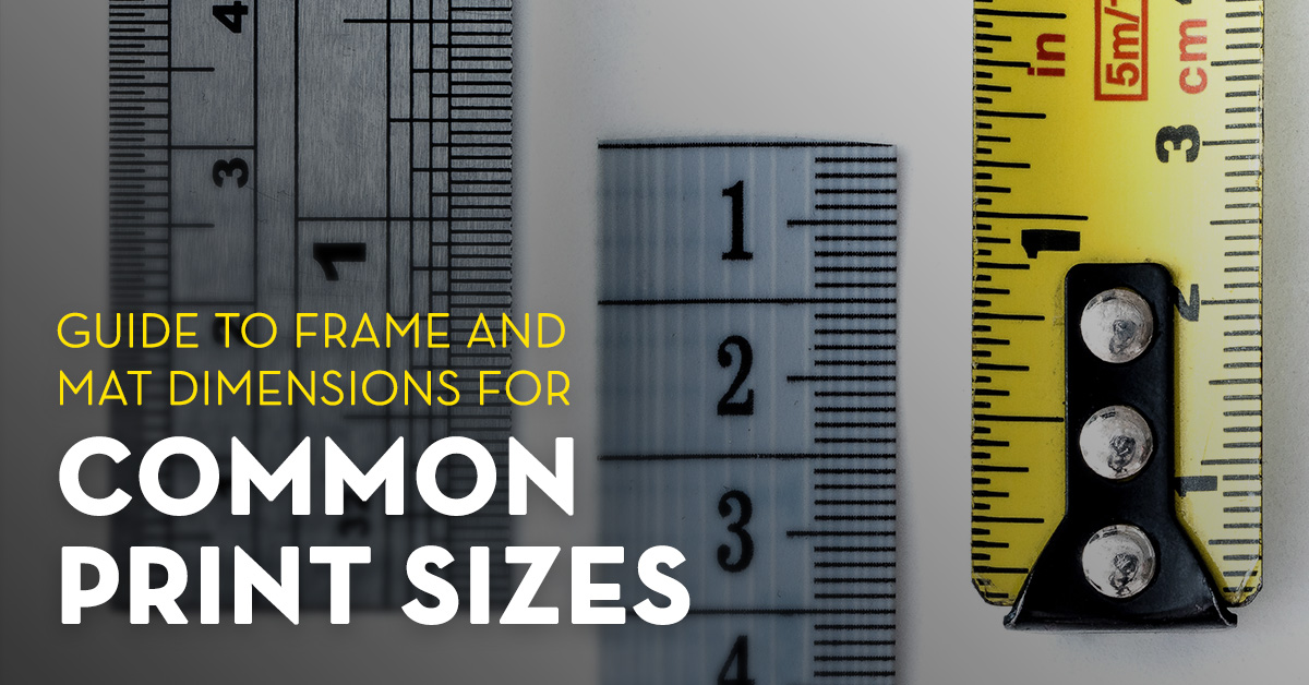Guide to Frame and Mat Dimensions