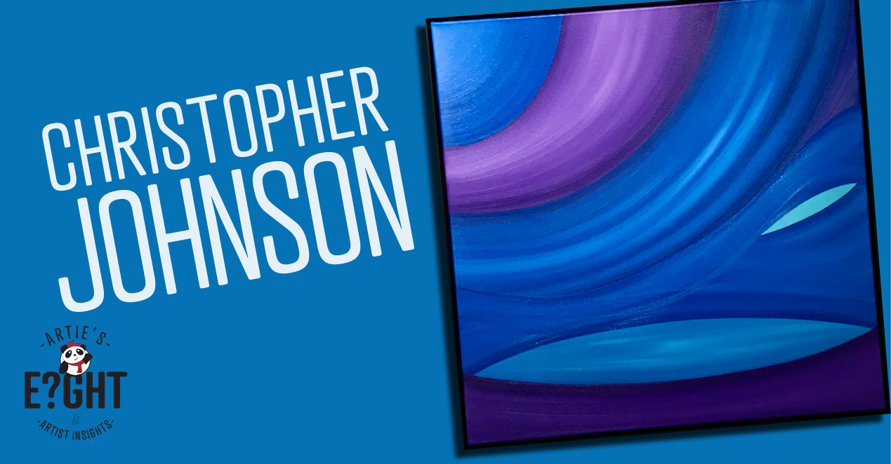 From Darkness to Healing: Meet Painter Christopher Johnson