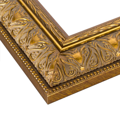 ornate gold picture frame