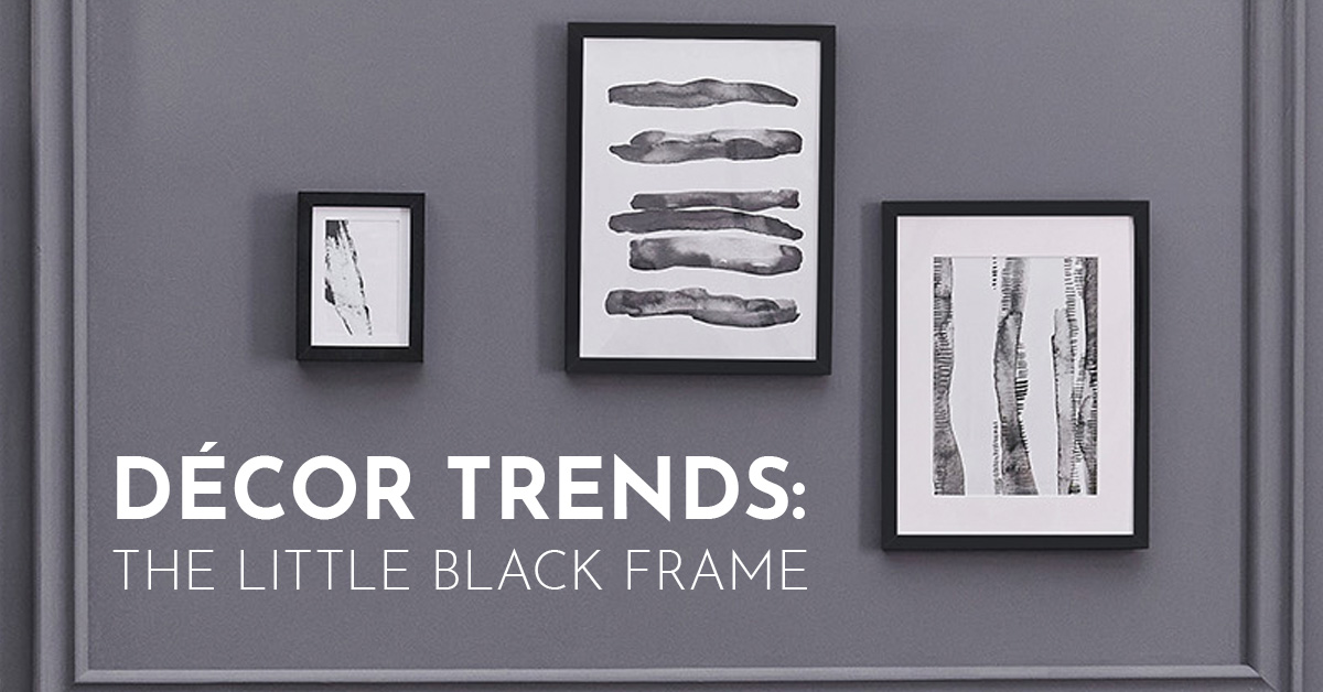 Black Frame Décor Trends