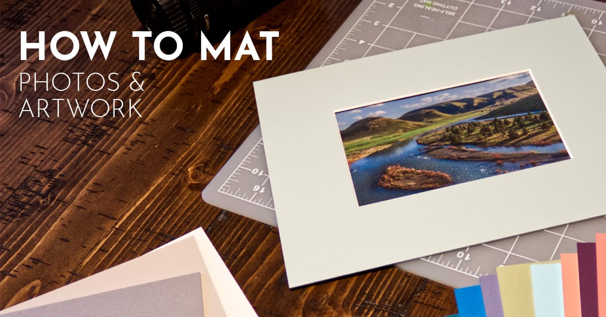 How to Mat Photos & Artwork