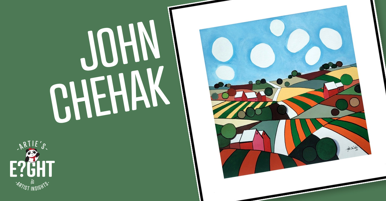 Midwest Modern: Meet Contemporary Acrylic Artist John Chehak