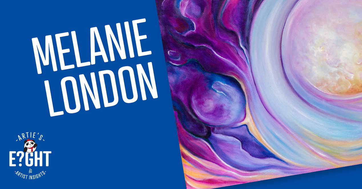 Ethereal Acrylics: Meet Painter Melanie London